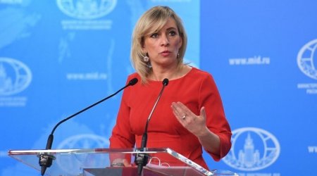 Zaxarova: “Kiyev sanksiyalar siyahıları ilə Rusiyada böhran yaratmağa çalışır” 