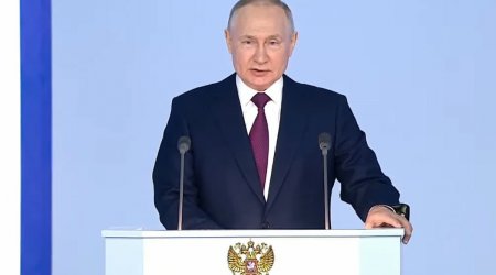 Putin ötən günki çıxışından danışdı: “Özüm də çətin ki, dinləyərdim” - VİDEO 