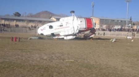 İranda nazirin olduğu helikopter qəzaya uğrayıb - FOTO/VİDEO