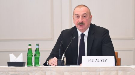 İlham Əliyev: Azərbaycanın inkişafı bizə öz resurslarımıza güvənmək imkanı verdi