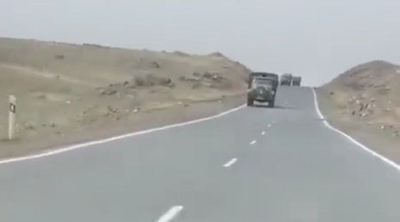 Ermənistan Azərbaycanla sərhədə texnika yığır – VİDEO  