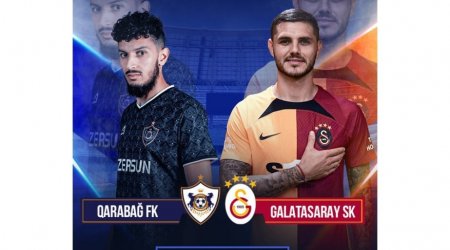 “Qarabağ” - “Qalatasaray” oyununu Türkiyənin bu kanalı canlı yayımlayacaq