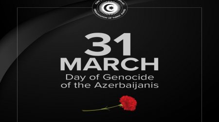TDT-dən 31 Mart Azərbaycanlıların Soyqrımı Günü ilə bağlı PAYLAŞIM