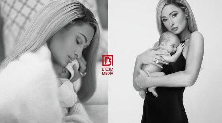 Paris Hiltondan yeni doğulan körpəsi ilə FOTOSESSİYA