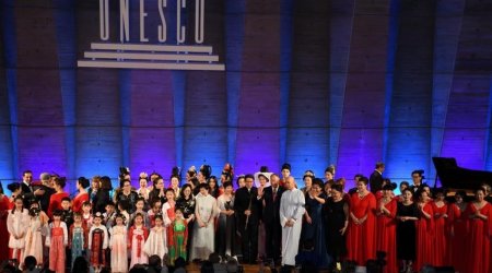 Azərbaycan incəsənət nümunələri UNESCO-da təqdim edilib - FOTO 