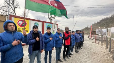 Laçın-Xankəndi yolunda aksiya 122 gündür davam edir