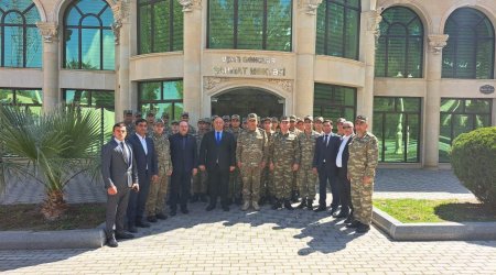 N saylı hərbi hissənin əsgər və zabit heyəti Tərtərdə ekskursiyada oldular - FOTO 