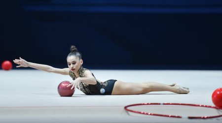 İki gimnastımız beynəlxalq turnirdə FİNALA YÜKSƏLDİ - FOTO