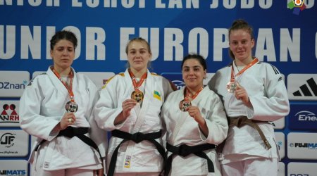 Avropa kuboku: İlk gündə cüdoçularımız 4 medal qazandı - FOTO