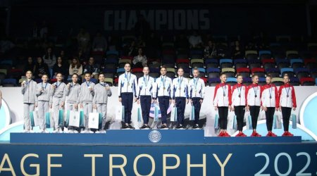 Gimnastlarımız “AGF Trophy” turnirində 14 medal QAZANDILAR