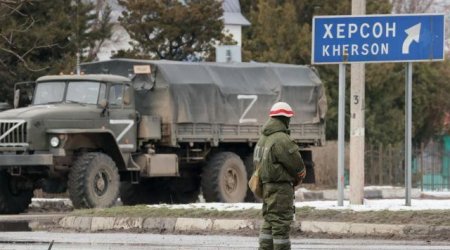 Ukrayna ordusu Xerson yaxınlığında irəliləyir - BBC