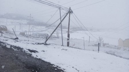 Xınalıqda may qarı – FOTO/VİDEO  