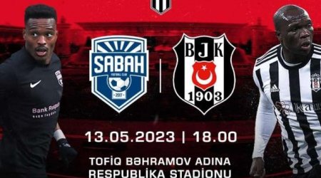 “Sabah” - “Beşiktaş” oyununa nə qədər bilet satılıb?