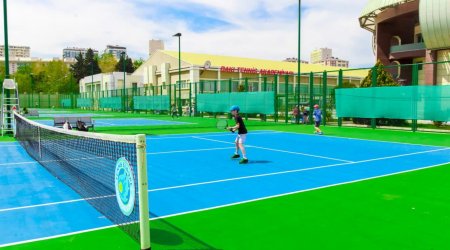 Heydər Əliyevin xatirəsinə həsr olunan tennis turniri BAŞLADI - FOTO 