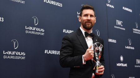 Messi ikinci dəfə “Laureus” mükafatına layiq görüldü