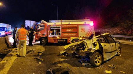 Türkiyədə 2-si polisin olmaqla, 12 avtomobil TOQQUŞDU: Ölən və yaralılar var - FOTO/VİDEO 