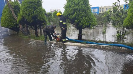 Astarada elektrik stansiyasını su basdı – FOTO/VİDEO  
