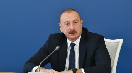 Prezident: “Ermənistanın sürətlə silahlanması yeni təhlükələr yaradır”