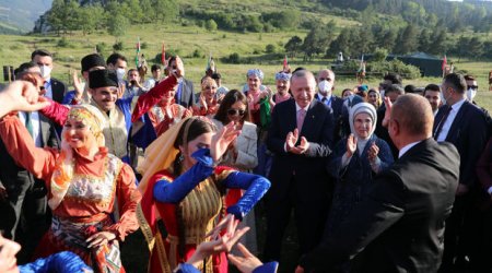 Ərdoğan Şuşa ilə bağlı paylaşım etdi - FOTO