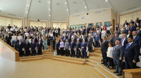“Naxçıvan” Universiteti və ADA-nın birgə təşkilatçılığı ilə  Respublika konfransı keçirilib - FOTO