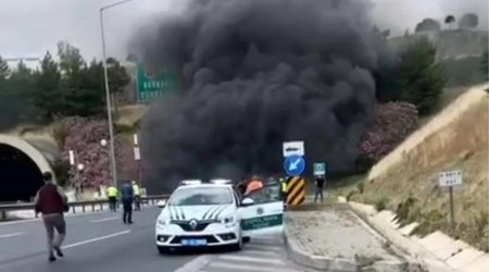 Türkiyədə tuneldə YANĞIN: 25 nəfər xəstəxanaya yerləşdirildi – VİDEO  