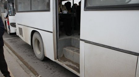 Bakıda sərnişin avtobusda ÖLDÜ 