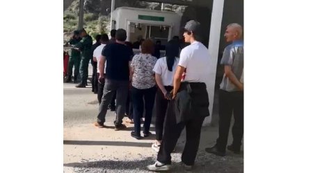 “Laçın” sərhəd məntəqəsindən keçən ermənilərin sayı artır - VİDEO