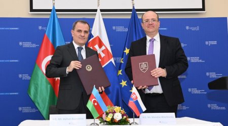 Azərbaycan və Slovakiya arasında yeni saziş İMZALANDI