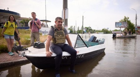 BMT: Kaxovka bəndinin dağıdılması nəticəsində 16 min adam zərər çəkib - FOTO 