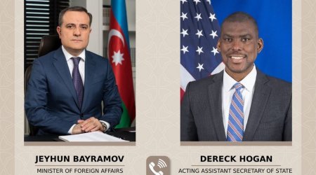 Ceyhun Bayramov ABŞ rəsmisi ilə Azərbaycan-Ermənistan normallaşma prosesindən DANIŞDI  