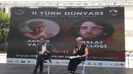 Kitab festivalının 7-ci günü Macar ədəbiyyatına həsr olunub - FOTO