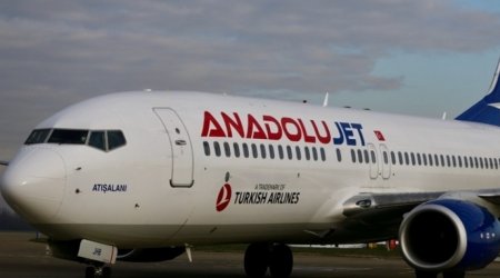 AnadoluJet İzmir-Bakı uçuşlarına başlayıb