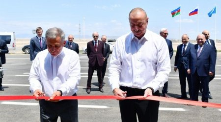 İlham Əliyev və Tatarıstan Rəisi “Avto Lizinq Azərbaycan” MMC-nin açılışında iştirak edib - FOTO/VİDEO