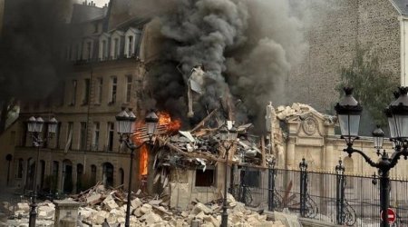 Parisdə güclü PARTLAYIŞ: 29 yaralı var - VİDEO 