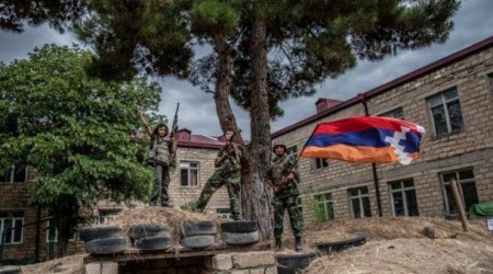 Qarabağda erməni uşaqlarından döyüşçü hazırlanır - FOTO və VİDEO SÜBUT