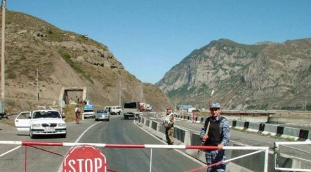 Gürcüstandan Ermənistana gedən yol BAĞLANDI