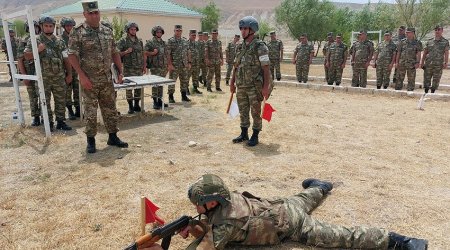 MN-in Hərbi Polis İdarəsində toplanış KEÇİRİLDİ - FOTO