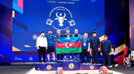 İdmançımız Avropa çempionatında 3 medal QAZANDI 