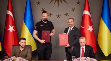 Ukrayna Türkiyə ilə PUA istehsalı ilə bağlı memorandum İMZALADI 
