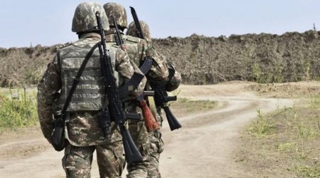 Erməni silahlı dəstələri Qarabağda səngər qazırlar