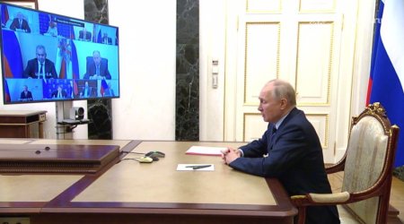 Putin Təhlükəsizlik Şurasının iclasını KEÇİRİR - VİDEO