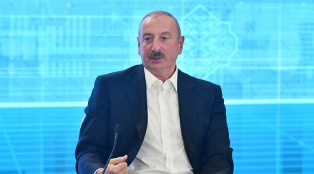 İlham Əliyev: “Minalardan azad olmaq üçün ciddi səylər göstəririk” - VİDEO 
