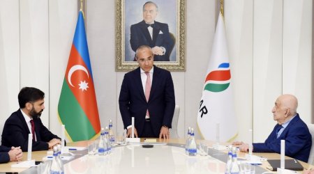 SOCAR-a yeni təyin olunan vitse-prezidentlərlə görüş KEÇİRİLİB - FOTO