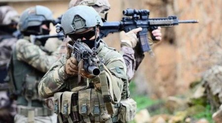 Türk ordusu Suriyada 12 PKK terrorçusunu MƏHV ETDİ
