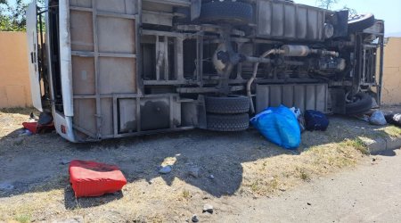 Qubada avtobus qəzasında yaralanan 4 nəfərin adı açıqlandı - FOTO/ÖZƏL