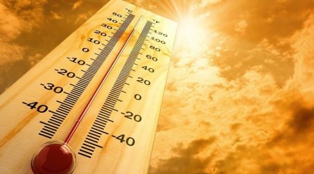 Bakıda temperatur iqlim normasından 4 dərəcə yüksək OLUB 