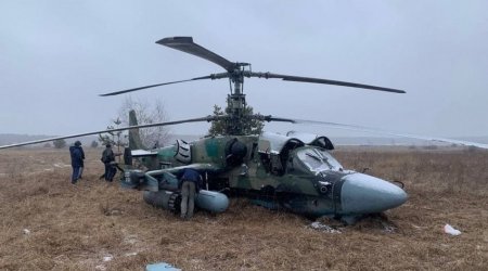 Ukrayna ordusu son sutkada Rusiyanın iki helikopterini MƏHV ETDİ