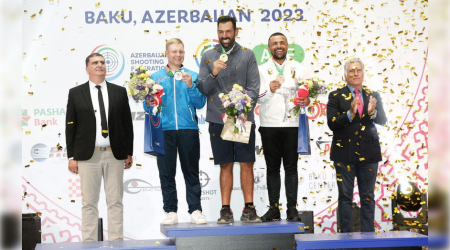 Yunanıstanlı idmançı Bakıda qızıl medal qazandı