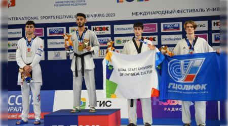 Taekvondoçumuz Beynəlxalq Festivalda qızıl medal qazanıb