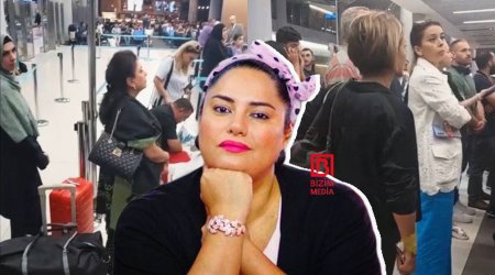 Bakıya qayıda bilməyən Aytən Səfərova: “Bizi İstanbul Hava Limanındakı otelə yerləşdiriblər” – ÖZƏL 